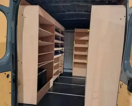 aménagement intérieur véhicule utilitaire